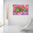 thumbnail image 6 of Epic Art 'Sleepy Piggy' by Dean Russo Acrylic Glass Wall Art, 36" x 24", 6 of 8