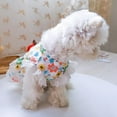 thumbnail image 2 of Balems Summer Dog Floral Princess Dress Puppy Skirt Wedding Dresses For Pet Dogs Clothes, 2 of 6
