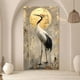 thumbnail image 2 of Cuadro Decorativo Animal 90x122cm Grulla Real, 2 of 6