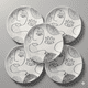 thumbnail image 4 of Plato Trinche de Porcelana Resistente de 26 cm - Crown Baccara, 4 of 5