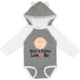 thumbnail image 3 of Inktastic Mimi and Poppop Love Me Grandchild Boys or Girls Long Sleeve Baby Bodysuit, 3 of 5