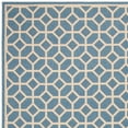 thumbnail image 5 of SAFAVIEH Beach House Theo Geometric Indoor/Outdoor Area Rug Blue/Cream, 8'6" x 12', 5 of 7