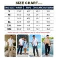 thumbnail image 6 of Xidunhg Men's Linen Pants Casual Beach Summer Pant Elastic Waist Drawstring Lightweight Trousers, 6 of 10