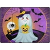 GZHJMY Halloween Ghost with Pumpkin Lightweight Carpet Mats, 5'3" x 4' Area Soft Rugs, Floor Mat Rug Home Decoration for Kids Room Living Room, 63"x 48"