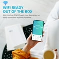 thumbnail image 5 of Ktaxon 11500 BTU 230V 17SEER2 Efficient Ductless Mini Split Inverter Plus System with Heat Pump and Dehumidification, Auto Defrost, 24 Hour Timer, Sleep Mode, 5 of 11