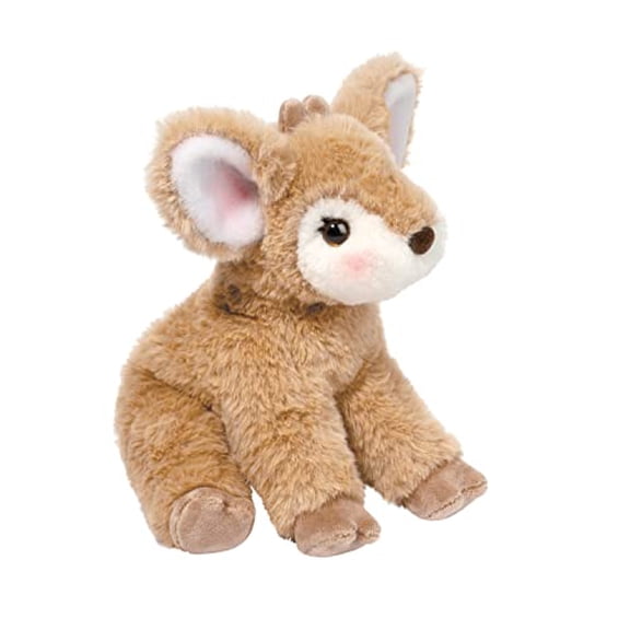 Douglas Cuddle Toys Soft 3  Years Stuffed Animals & Plush Toy, Polyester Brown, 6"
