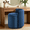 Navy Blue, variant on COOLHUT Vanity Chair, Upholstered Vanity Stool with Storage, Velvet Swivel Accent Chair, No Assembly Small Accent Stool, Makeup Chair for Bedroom, Living Room and Dressing Area, White