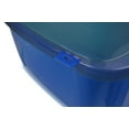 thumbnail image 2 of Van Ness Enclosed Extra-Giant Translucent Cat Litter Pan with Odor Door, 2 of 9
