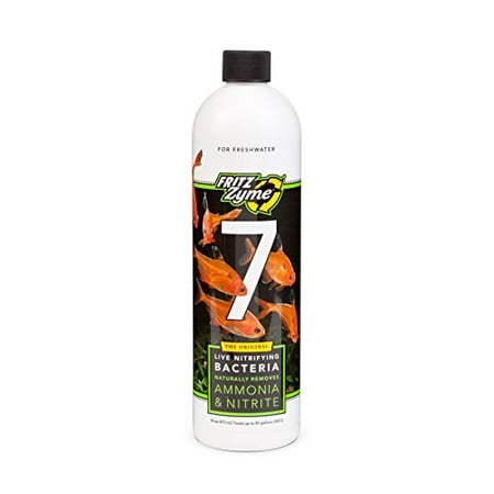 - Fritz Aquatics Fritz Zyme 7 - Live Nitrifying Bacteria for Freshwater 16 oz - (Treats 80 Gallons)