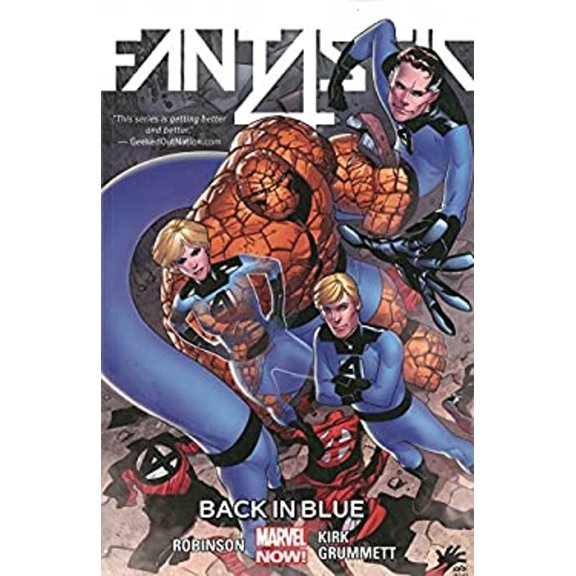 Pre-Owned Fantastic Four 3: Back in Blue (Fantastic Four: Marvel Now!) (Paperback) 0785192204 9780785192206