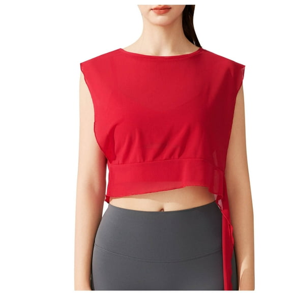 Maean Women's Workout Tanks Sleeveless Casual Yoga Tshirt Soft Lightweight Loose Running Athletic Top