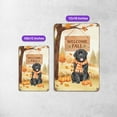 thumbnail image 5 of Welcome Fall Newfoundland Cozy Autumn Field Pumpkins Golden Leaves Vertical Metal Aluminum Sign Newfie Dog Lover Gifts Wall Art Home Decor - 12013, 5 of 5