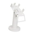 Aosekaa Credit Card Machine Stand Credit Card Terminal Stand Retail Store Adjustable Desk Swivel