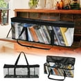 thumbnail image 1 of Bovemsi Clearance PVC Book Storage Tool Bag Portable Simple Transparent Bag Thickened Zipper Plastic Kit, 1 of 4