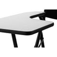 thumbnail image 6 of (Pack of 2) NPS® 5200 Series Tablet Arm Folding Chair, Right Arm, Black, 6 of 7