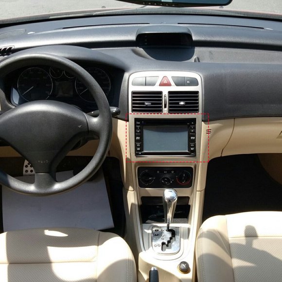 Estéreo 7in 2Din Car Fascia Dash Mount Instalación Kit De Ajuste Marco 178 X 102 Mm Montaje Universal