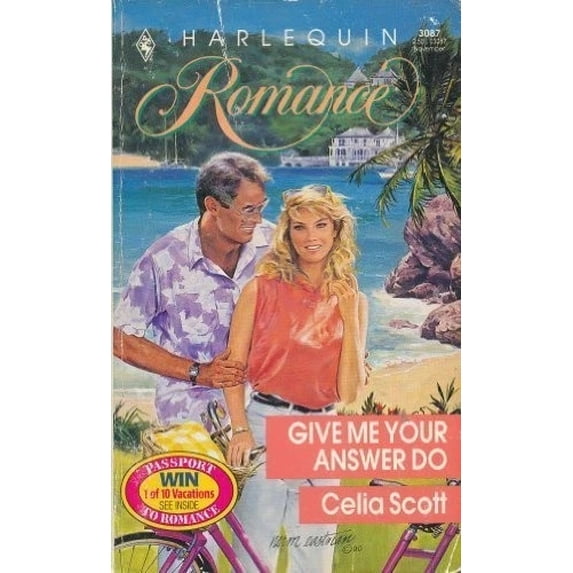 Pre-Owned Give Me Your Answer Do (Harlequin Romance) Paperback