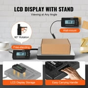 VEVOR Shipping Scale Digital Postal Scale 440 lbs x 1.7 oz. AC/DC Package LCD