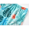 thumbnail image 6 of Beezizac Tropical Palm Leaf & Hibiscus Mom and Daughter Matching Pajamas for Women & Girls Soft PJ Set Size XS, 6 of 7