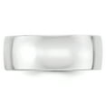 thumbnail image 2 of Primal Gold 14 Karat White Gold 8mm Lightweight Comfort Fit Band Size 4, 2 of 6