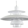 thumbnail image 4 of Modway Cloak Aluminum Pendant Chandelier with One Bulb in White, 4 of 5