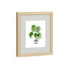 MoDRN Natural Boho Green House Plant Framed Art Print
