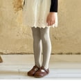 thumbnail image 2 of YunPes Children's Ribged Knit Tights Soft Stretchable Leggings In Multiple Colors Young Girls Clothes, 2 of 9