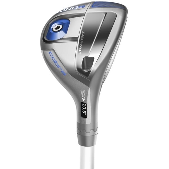 Pre-Owned Women Cobra King F6 Silver Adjustable* 6-May Hybrid Matrix Ozik MFS HQ4 Red VG