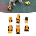 thumbnail image 3 of 6pcs 1:64 Scale Mini Engineering Car Truck Toy Mini Vehicle Model Kids Gift for Christmas Birthday, 3 of 12