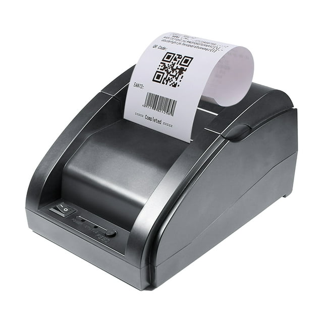 Papier d'Impression pour Imprimante Thermique 58mm USB BT Mini Imprimante d'Étiquettes Portable Imprimante de Reçus de Supermarché Compatible pour iOS Windows ESC/POS Impression