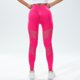 thumbnail image 4 of MKLEKYY Leggings de yoga para mujer, pantalones de yoga calados de malla transpirables, sin costuras, elásticos, de cintura alta, sexys, para levantamiento de pesas, pantalones deportivos de fitness, 4 of 4