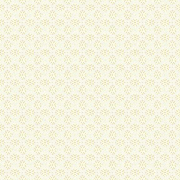 Joyful Snowflake - Cream -Yardage