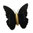 thumbnail image 3 of Lámpara de pared solar con forma de mariposa para exteriores, lámpara decorativa con movimiento para exteriores Luz amarilla cálida, 3 of 9