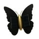 thumbnail image 3 of Lámpara solar de pared con forma de mariposa, lámpara de pared para exteriores, iluminación, lámpara de patio para exteriores Luz amarilla cálida, 3 of 9