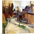 thumbnail image 1 of ARTCANVAS Laon Road 1912 Canvas Art Print by Robert Delaunay - Size: 18" x 18" (1.50" Deep), 1 of 9