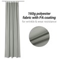thumbnail image 4 of LAGarden 54"x108" Outdoor Privacy Curtain Tab Top UV30+ Garden Lawn Pergola Deck 10 Piece, 4 of 9