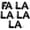 Black, variant on Letter Balloons - FA LA LA LA LA 16" Inch Alphabet Letters Foil Mylar Balloon Christmas Party Banner (Silver)