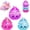 Purple/Blue/Pink, variant on Novelty Squish+y Poop Glitter Stress Ball, Kawaii Poop Shape Squishies Sensory Toys for Ki+ds & Adults, Funny Squishy Poo Fidget Toys, Prank Gift, Party Favors, Assorted Colors