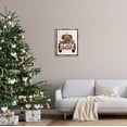thumbnail image 2 of Stupell Industries Believe Seasonal Christmas Truck Graphic Art Metallic Gold Floating Framed Canvas Print Wall Art, Design by Lettered and Lined, 2 of 6
