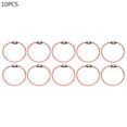 thumbnail image 2 of Opolski Pack Of 5/Pack Of 10 Durable Steel Wire Rope Ring Connector Keychain Key Holder Hanging Cable, 2 of 8