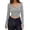 Grey, variant on Women Long Sleeve Backless Crop Tops Square Neck Bodycon Shirts Cut Out Pullover Streetwear Long Sleeve Stretch Tee Turtleneck Tee for Women Light Shirts for Women Tops Loose Tee Shirts