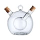thumbnail image 1 of Dispensador de aceite y vinagre Macarena de vidrio transparente 2 en 1 para cocinar, 1 of 8