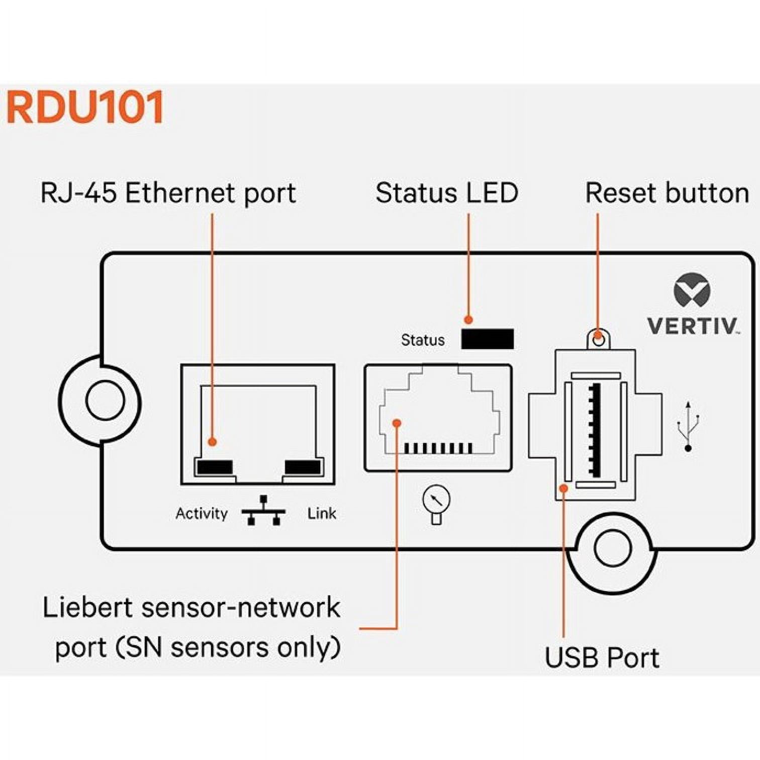 Vertiv Liebert GXT5 Lithium-Ion N Online UPS 1000VA/1000W 120V Tower/Rack UPS - RDU101 Network Card Included | Single-phase UPS | 1.0 Output Power Factor | Lowest TCO | full-color LCD Interface| 5-...