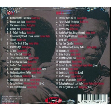 輸入盤 BUDDY GUY ＆ JUNIOR WELLS / PURE RAW BLUES [2CD]