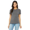 thumbnail image 4 of BELLA+CANVAS T-Shirt Ajusté en Jersey Chiné pour Femmes, 4 of 4