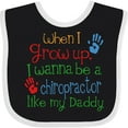 thumbnail image 3 of Inktastic Chiropractor Like Daddy Boys or Girls Baby Bib, 3 of 4