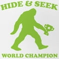 thumbnail image 2 of CafePress - Hide And Seek Bigfoot Champion - Trucker Hat - Polyester Foam Front and Nylon Mesh Weave Back, 2 of 8