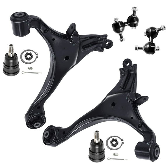 Detroit Axle - Front Lower Control Arms Sway Bars Replacement for 2001-2005 Acura EL Honda Civic