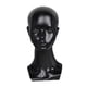 thumbnail image 2 of Cabeza de maniquí para peluquería y peluquería. negro, 2 of 9