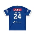 thumbnail image 3 of Camiseta de rugby de entrenamiento local/visitante/para niños Bulldogs 2024 - Talla para hombre: 16-26 (nombre y número impresos) Calidad superior, 3 of 5